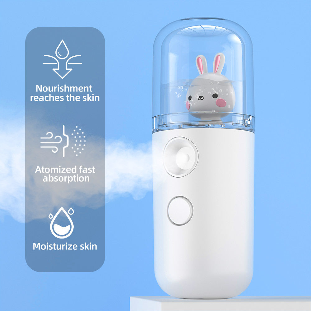 Nano Wasser Spray 30 ml – Tragbarer USB Nano Mist Sprayer für Gesichtspflege