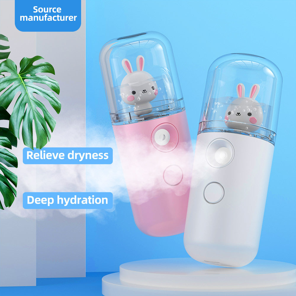 Nano Wasser Spray 30 ml – Tragbarer USB Nano Mist Sprayer für Gesichtspflege