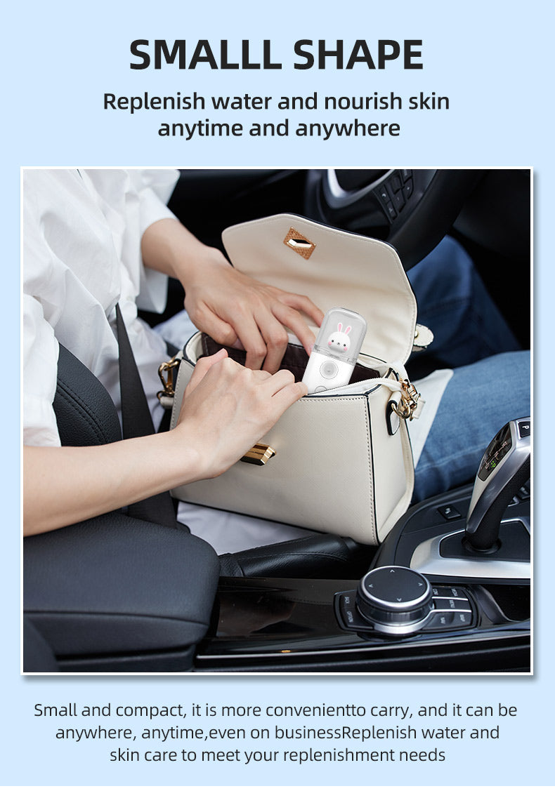 Nano Wasser Spray 30 ml – Tragbarer USB Nano Mist Sprayer für Gesichtspflege
