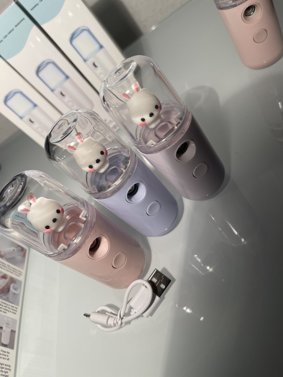 Nano Wasser Spray 30 ml – Tragbarer USB Nano Mist Sprayer für Gesichtspflege